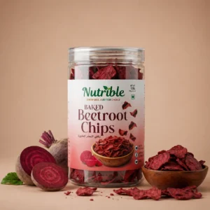 Baked Beetroot Chips | Vegan | Gluten Free