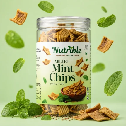Millet Mint Chips | Baked | Vegan | Gluten Free