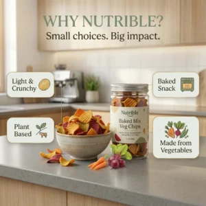 Baked Veg Mix Chips | Vegan | Gluten Free - Image 5
