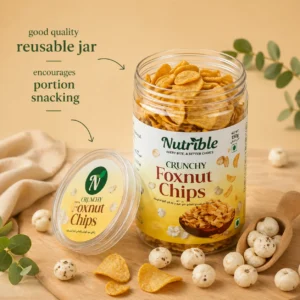 Baked Foxnut (Makkhana) Chips | Vegan | Gluten Free - Image 4