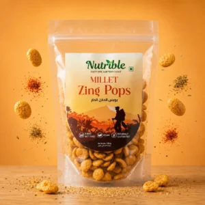 Millet Zing Pops | Baked | Vegan | Gluten Free