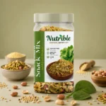 Baked Spinach Snack Mix | Baked | Vegan | Gluten Free
