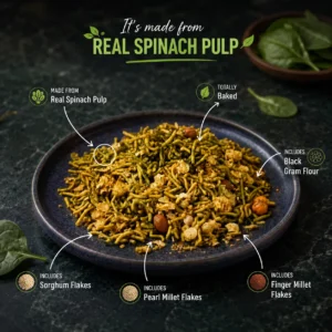 Baked Spinach Snack Mix | Baked | Vegan | Gluten Free - Image 2