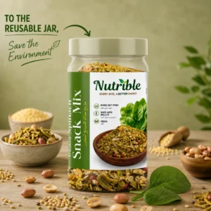 Baked Spinach Snack Mix | Vegan | Gluten Free | No Artificial Flavors - Image 5